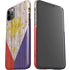 Philippines Flag Dark Wood iPhone 11 Pro Max Lite Case